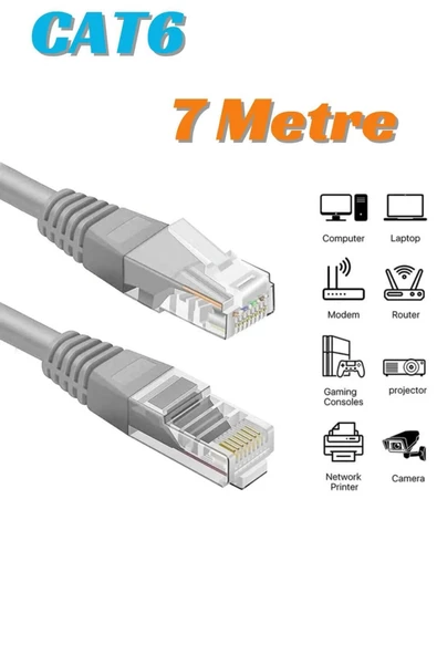 HDTV Premium CAT6 KABLO 7M