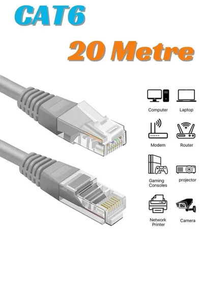 HDTV Premium CAT6 KABLO 20M