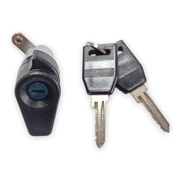 Skoda Forman 1988-1995 Arka Bagaj Kapak Açma Kolu Kilidi Anahtarlı - 4