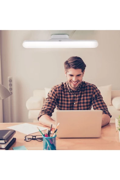 MAS ELEKTRO Cata Ct-5249 Şarjlı Led Işık Usb Şarjlı Kablosuz Mıknatıslı Led Lamba 3 Farklı Işık Rengi - 5