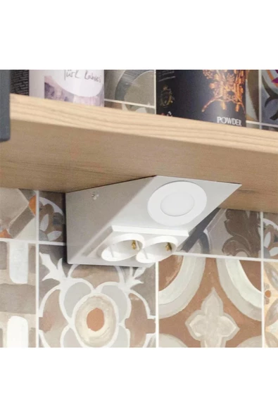 MAS ELEKTRO Handmade XL Mutfak Aydınlatma Tezgah Altı Led Prizli Led Aydınlatma Armatür - Resim 4