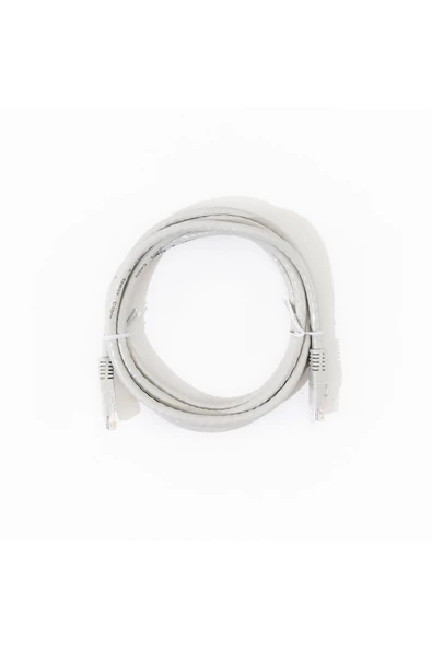 MAS ELEKTRO EFB Cat6 2 Metre Gri Ethernet Kablosu - Kaliteli Internet Kablosu - Gbit Lan Kablosu - Cat6 Kablo - 2