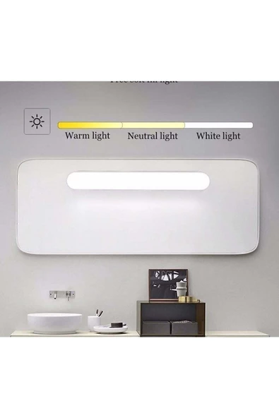 MAS ELEKTRO Cata Ct-5249 Şarjlı Led Işık Usb Şarjlı Kablosuz Mıknatıslı Led Lamba 3 Farklı Işık Rengi - 3