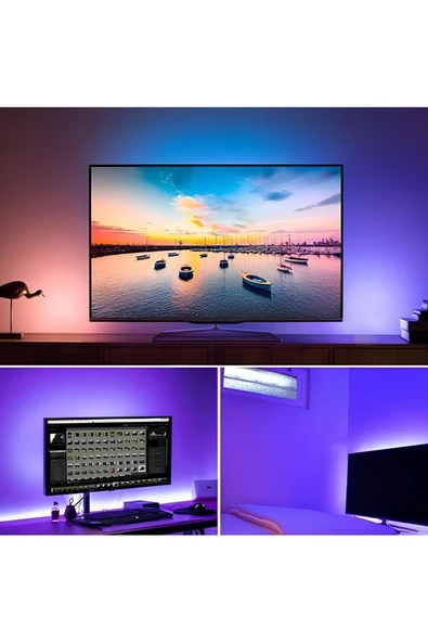 Cata Televizyon Arkası RGB Şerit Led Seti ( USB ) CT-4566 12v