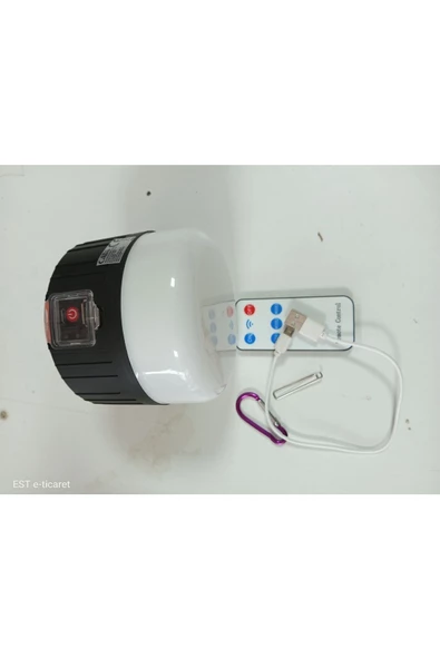 MAS ELEKTRO Cata Urla Şarjlı Solar Kamp Feneri (beyaz Işık) Ct-4289 - 5