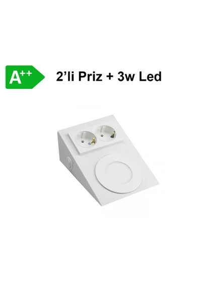 MAS ELEKTRO Handmade XL Mutfak Aydınlatma Tezgah Altı Led Prizli Led Aydınlatma Armatür ürün görseli 1