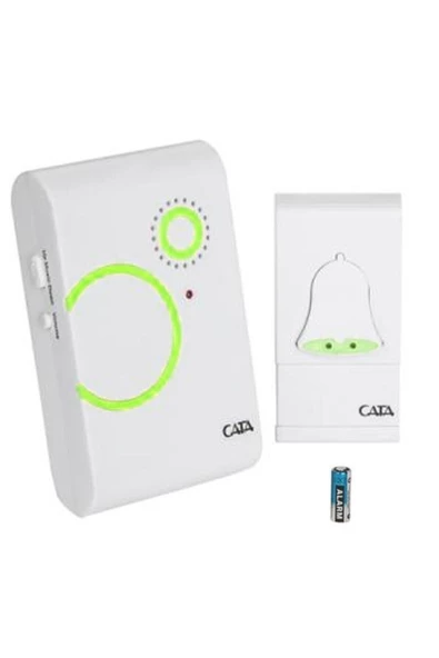 MAS ELEKTRO Cata Ct-101 Kablosuz Uzaktan Kumandalı Kapı Zili Hasta Çağrı Cihazı 50-100 mt - 2
