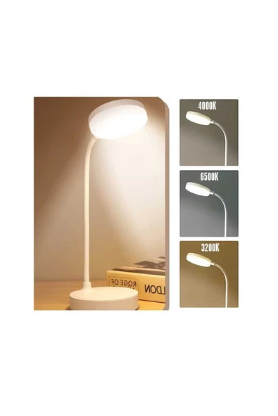 MAS ELEKTRO Cata CT-8440 BERLİN MASA LAMBASI SİYAH KASA 3 IŞIK RENGİNDE - 2