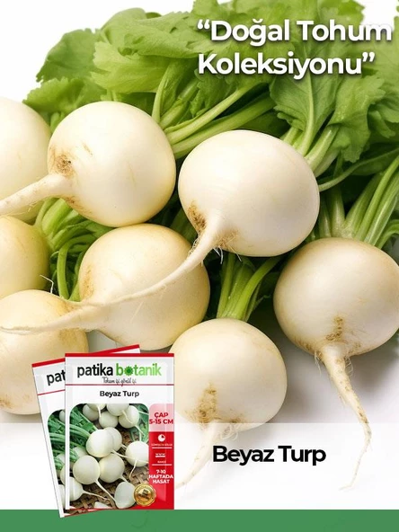 500 Adet Beyaz Turp Tohumu ürün görseli