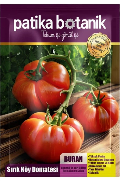 10 Adet Buran Domates Tohumu - Resim 2