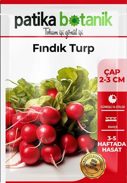 500 Adet Fındık Turp Tohumu 8682755106631GCL - 2