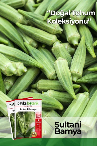 100 Adet Sultani Bamya Tohumu ürün görseli
