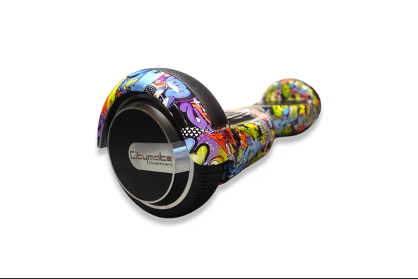 Citymate Elektrikli Kaykay Hoverboard Bluetooth 6.5 Inch Desen22 - 2