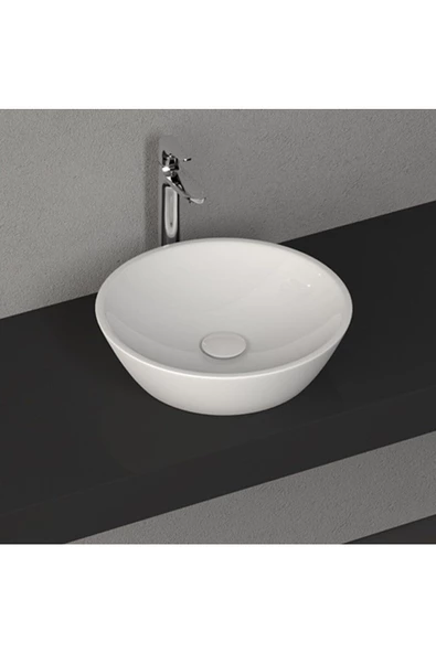İsvea Isvea Sistema Y Soft Tezgah Üstü Lavabo 45 Cm 10Sy66045 Beyaz - 3