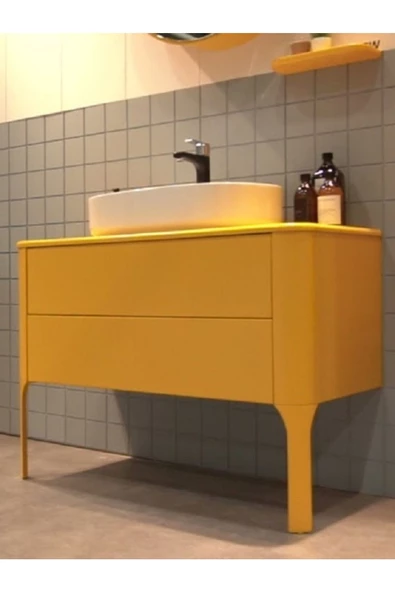 İsvea Sogno 100 Cm Banyo Dolabı (Yan Dolap Hariç) - 2