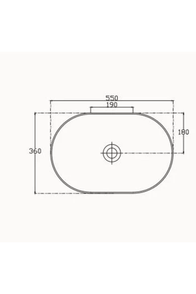 İsvea Isvea Infinity Tezgah Üstü Lavabo 55 Cm - 2