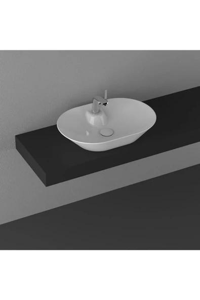 İsvea Sistema Y Soft Tezgahüstü 60 Cm Lavabo