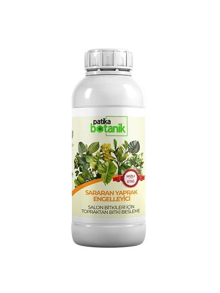 500 ML Sararan Yaprak Engelleyici - Süs Bitkileri İçin - Topraktan - 2