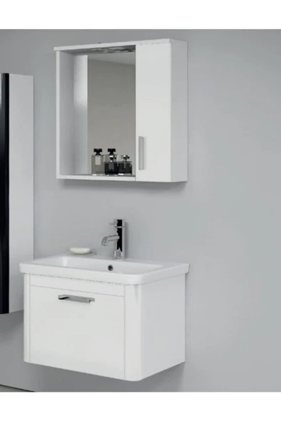 Ece Banyo Note Smart 60 Cm Banyo Dolabı - Beyaz
