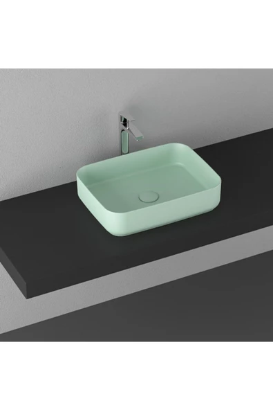 İsvea Isvea İnfinity Tezgah Üzeri Lavabo 50 Cm Mint 10Nf65050 2T