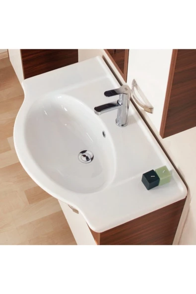 Ece Banyo Ece Tera Lavabo 752X509 Mm Beyaz - Resim 2