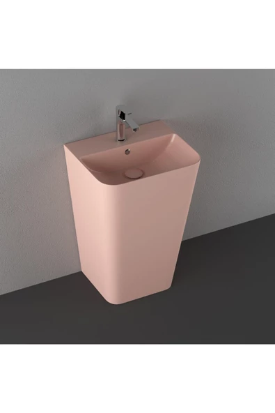 İsvea Isvea Sott'Aqua 50 Cm Monoblok Lavabo - Somon