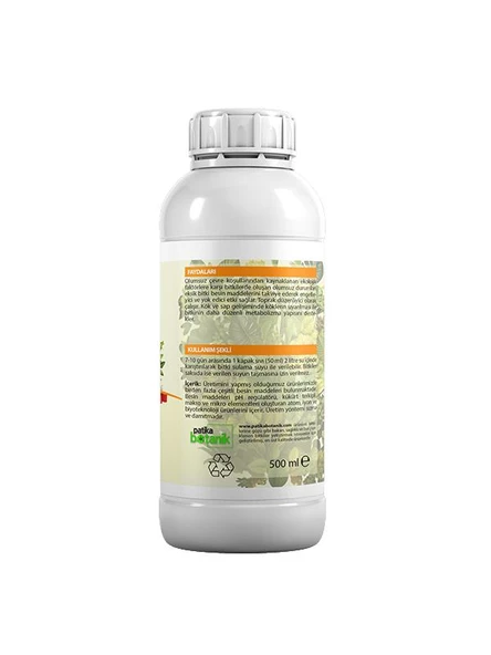 500 ML Sararan Yaprak Engelleyici - Süs Bitkileri İçin - Topraktan - 3