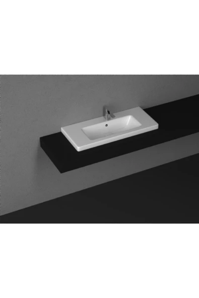 Ece Banyo Ece Snow 80 Cm Lavabo 800x350 Derinlik 35 Cm
