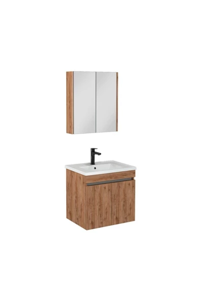 İsvea Isvea Trio 65 Cm Banyo Dolabı, Amalfi