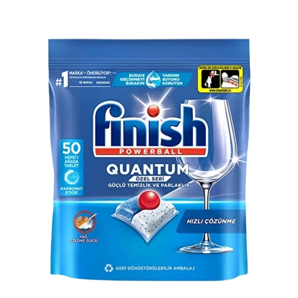 Finish Quantum Thermo Tablet 50'li
