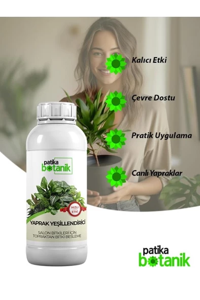 500 ML Yaprak Yeşillendirici - Süs Bitkileri İçin- Topraktan - 4
