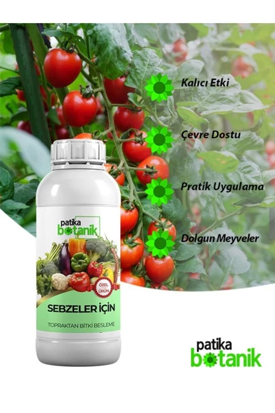 500 ML Sebzeler İçin Bitki Besini - Topraktan