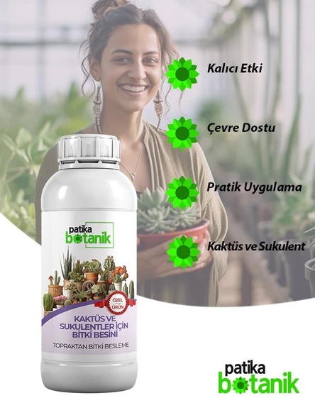 500 ML Kaktüs ve Sukulentler İçin Genel Besin - Topraktan - 4