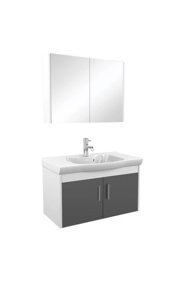 Ece Banyo Gama 90 Cm Banyo Dolabı - 2