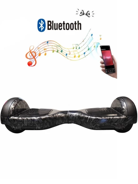 Citymate Elektrikli Kaykay Hoverboard Bluetooth 6.5 Inch Desen27