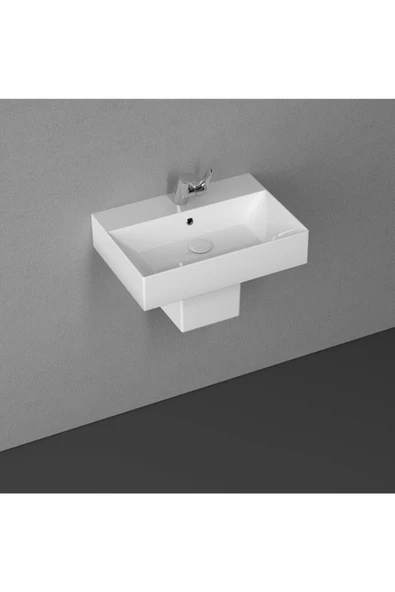 İsvea Sistemaz Frame Yarım Ayaklı 50 Cm Lavabo