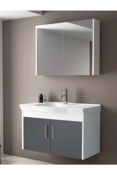 Ece Banyo Gama 90 Cm Banyo Dolabı