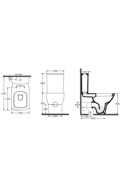 İsvea Soluzione Vı Duvara Sıfır Klozet + Rezervuar + Slim Tak-Çıkar Soft Kapak + Iç Takım - 2