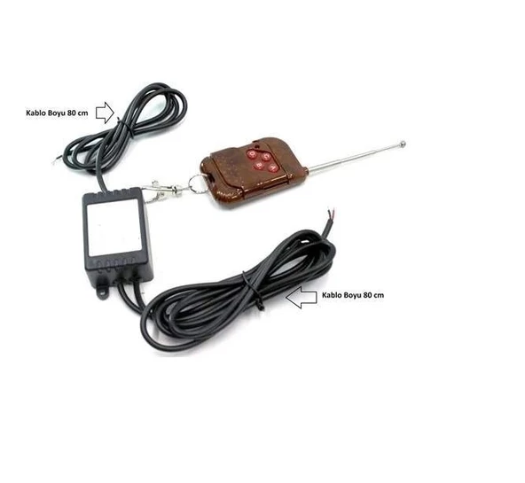 Uzaktan Kumandalı Sis/Led Çakar Modülü 2 Çıkışlı -12 Modlu Ahşap Kumandalı ürün görseli