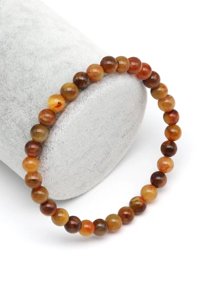 Golden Pietersite Doğal Taş Bileklik 5 mm Küre Kesim