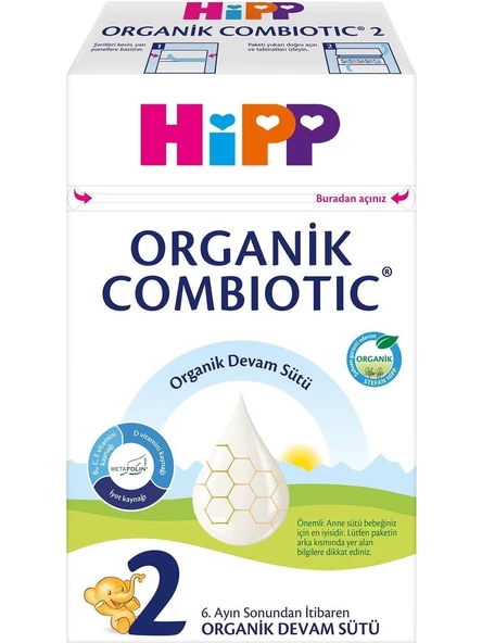 HIPP 2 ORGANIK COMBIOTIC DEVAM SUTU 600 GR