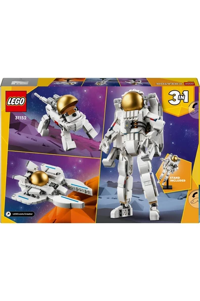 ® Creator Uzay Astronotu 31152  - 9 Yaş ve Üzeri İçin Yapım Seti (647 Parça) - 10