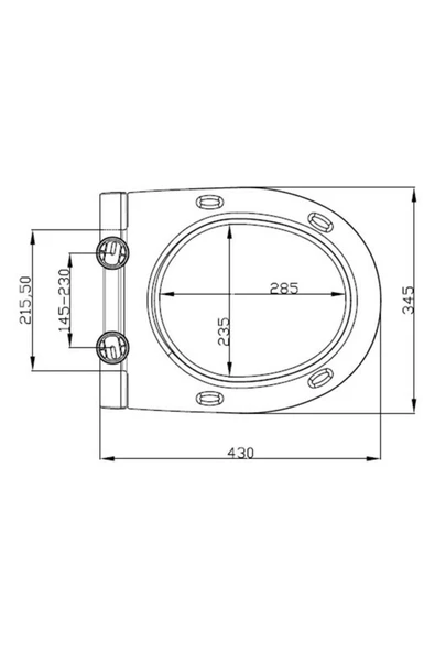 İsvea Isvea R80 Duroplast Klozet Kapağı Yavaş Kapanan - 2