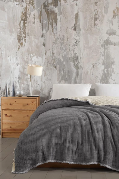 Çift Kişilik 7 Katlı Dolgulu Müslin Yorgan 230 X 240 - 2