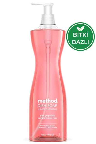 Method Pink Grapefruit Elde Bulaşık Deterjanı 532ML