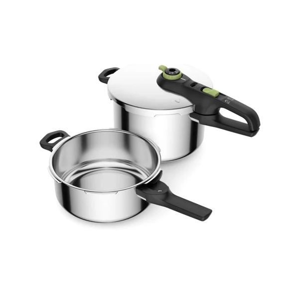Tefal Secure Trendy 4 L- 6 L Düdüklü Tencere Set
