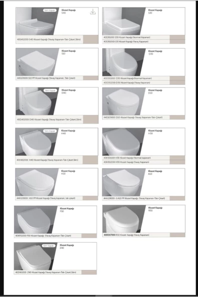 İsvea Isvea D10 Klozet Kapağı (Yavaş Kapanan-Tak-Çıkart) - 2