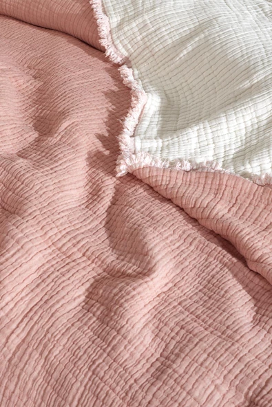 Çift Kişilik 7 Katlı Dolgulu Müslin Yorgan 230 X 240 - 6