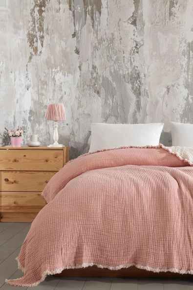 Çift Kişilik 7 Katlı Dolgulu Müslin Yorgan 230 X 240 - 5