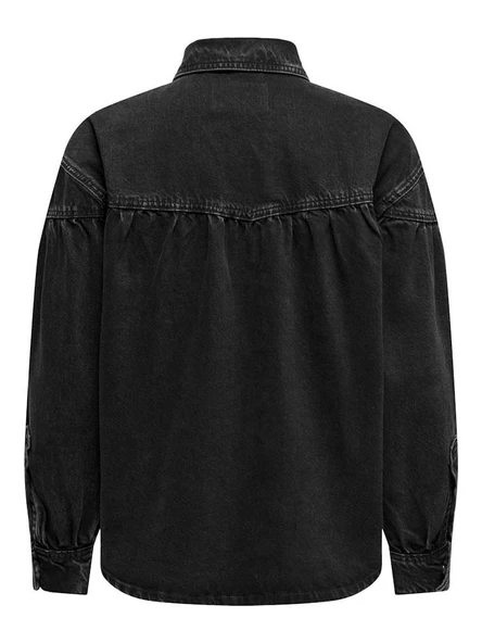 Only Annı Kadın Jean Gömlek 15284611 - 2